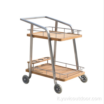 Cucina Food Serving Carrello da pranzo Carrello